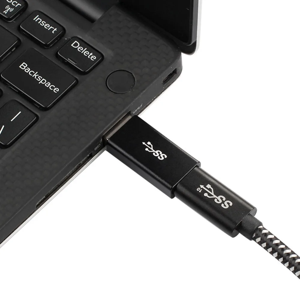Алюминиевый высокоскоростной (одна сторона 10 Гбит/с) USB A папа к Type C 3 1 гнездовой