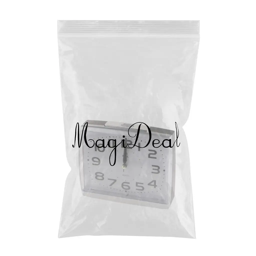 Non Ticking Silent Quartz Analog Bedsides Alarm Clock with Nightlight and Snooze Beep Alarm Clock Battery Operated