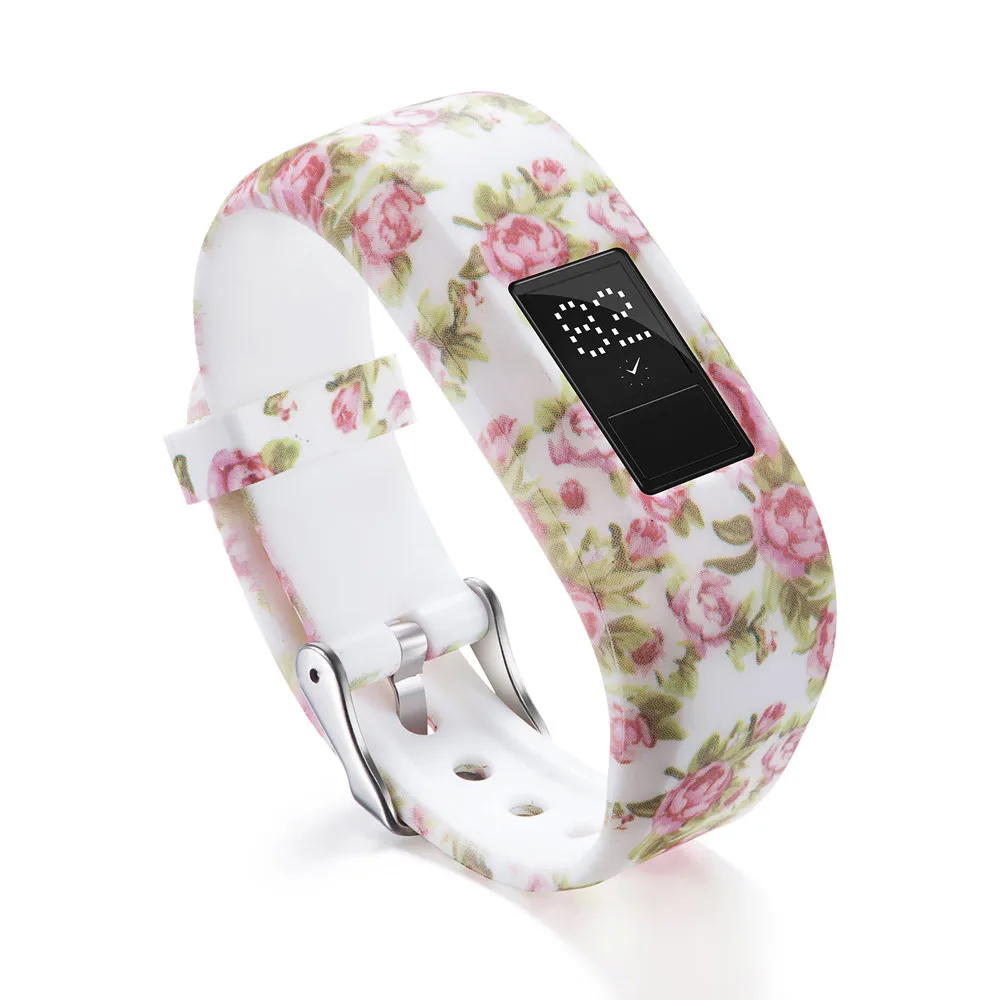 Hot sale Silicone Watch Band Strap for Garmin Vivo Fit Jr / Jr 2 Kids' Fitness Smart Watch wearable devices