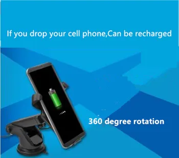 

Car Qi Wireless Charger Fast Wireless Charging Car Phone Holder For fiat punto 500 bravo freemont stilo panda linea accessories