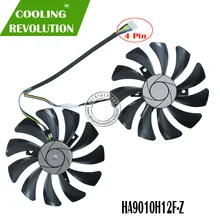 2 pçs/set P106 VGA cooler Para MSI GeForce GTX 1060 GPU GTX1060 GTX-1060-6GT-OC INNO3D GTX 1060 GB video Graphics 6 resfriamento cartão