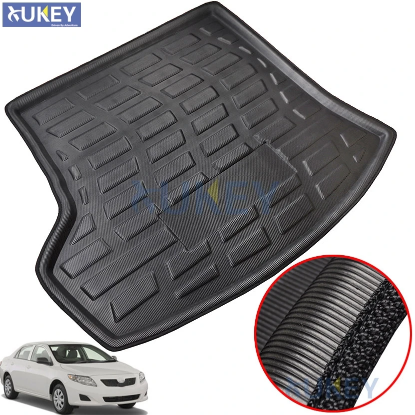 Ax For Toyota Corolla Altis 4dr Sedan Boot Mat Rear Trunk Liner Rear Trunk Cargo Boot Liner Mat Floor Tray Carpet For Toyota Corolla Altis 4