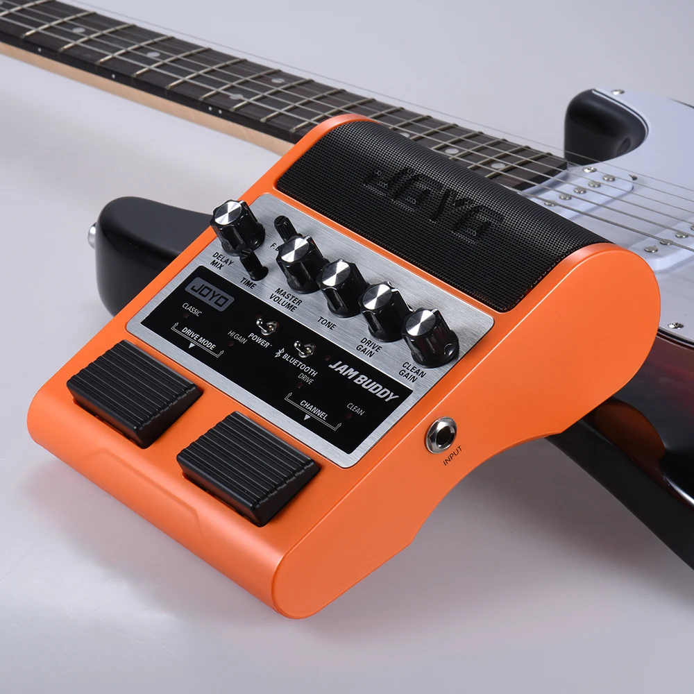 JOYO JAM BUDDY перезаряжаемый 4 0 двухканальный 2*4 Вт Педальный гитарный усилитель