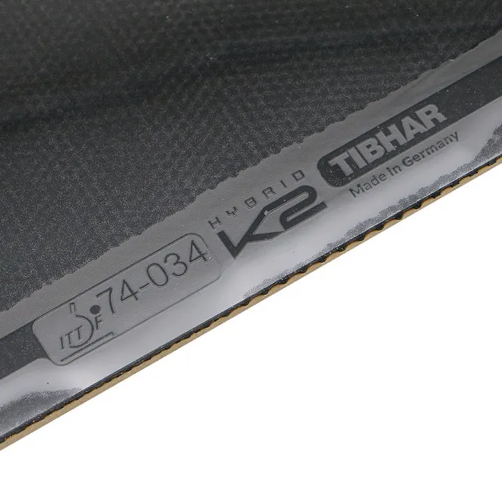 TIBHAR HYBRID K2(липкая Резина+ немецкая жесткая губка, скорость и вращение) Pips-in настольный теннис резиновая губка для пинг-понга
