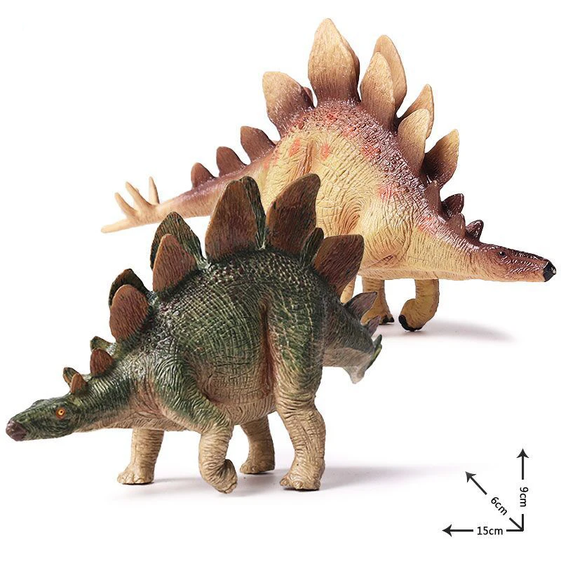 US $9.86 |Jurassic World Park Dinosaur Plastic Toy 2 Colors Model Stegosaur...