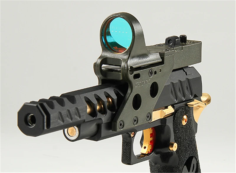 Sight para Hi-capa Pistola de ar Elemento Airsoft Reflex Seemore Ex183 Escopos Riflescope Optics Caça Rifle Red Dot 9 Elemento Airsoft Reflex Red Dot Sight Para