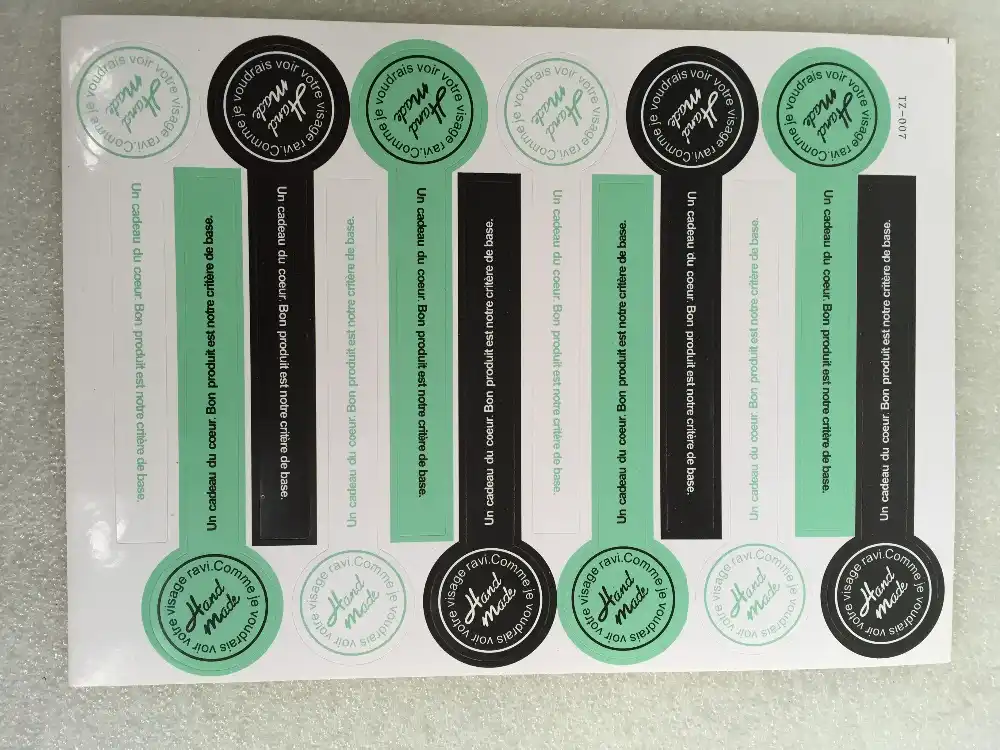 200pcs Free shipping box carton envelop seal self adhesive hand made