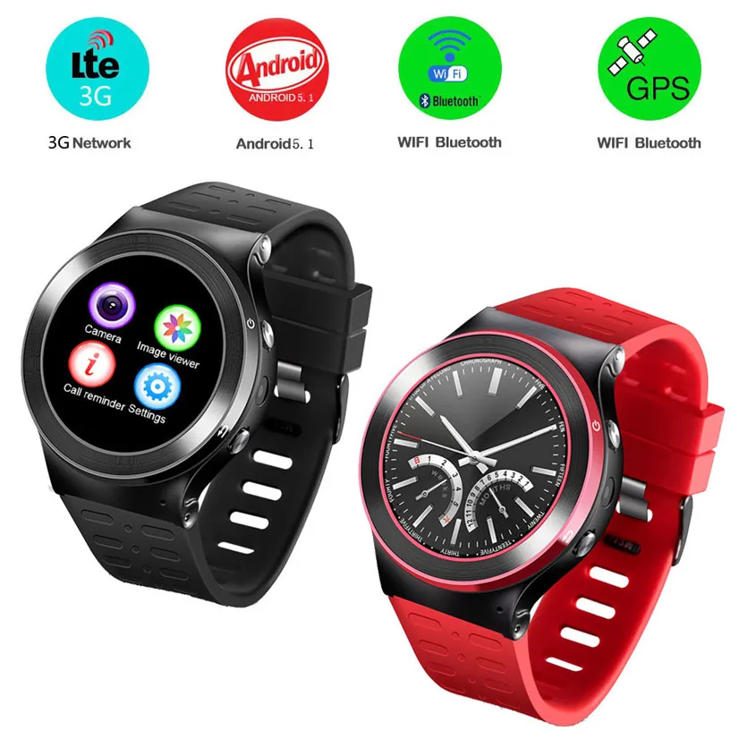 

CARPRIE Futural Digital Hot Selling S99 GSM 8G Quad Core Android 5.1 Smart Watch With 5.0 MP Camera GPS WiFi Feb23 F20