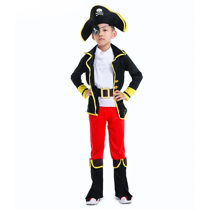 Детский костюм пиратского капитана крючка для мальчиков