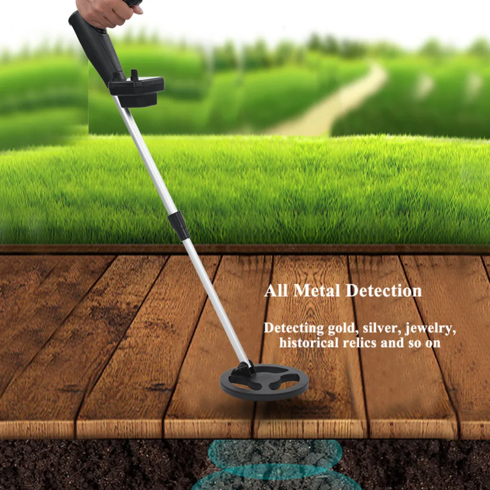 

By DHL Fastest MD4010 Underground Adjustable Metal Detector Gold Detector 3.94-11.81in Treasure Hunter Detector Metales Finder