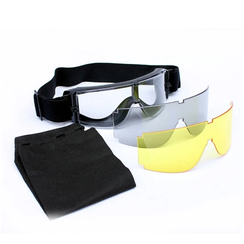 Wholesale X800 Glasses Tactical Military CS Airsoft Goggles Men Army