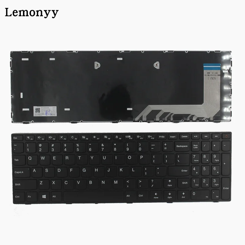  New US keyboard for lenovo ideaPad 110-15ISK 110-17ACL 110-17IKB 110-17ISK US laptop keyboard No ba