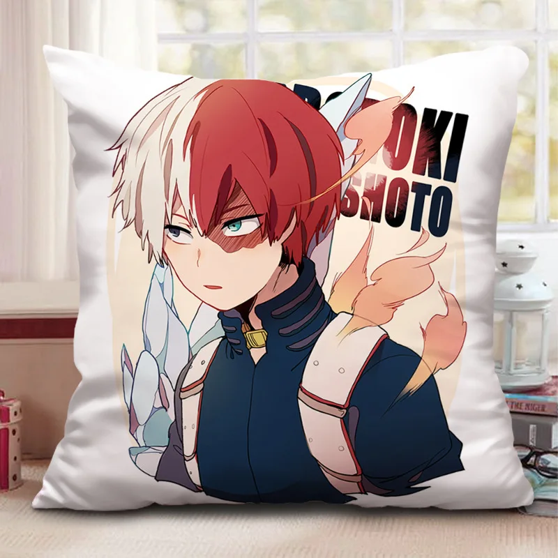 

Anime My Hero Academia Cosplay Prop Boku No Hero Academia Pillow Fashion Square Cushion Automobile Sofa Waist Pad Pillow
