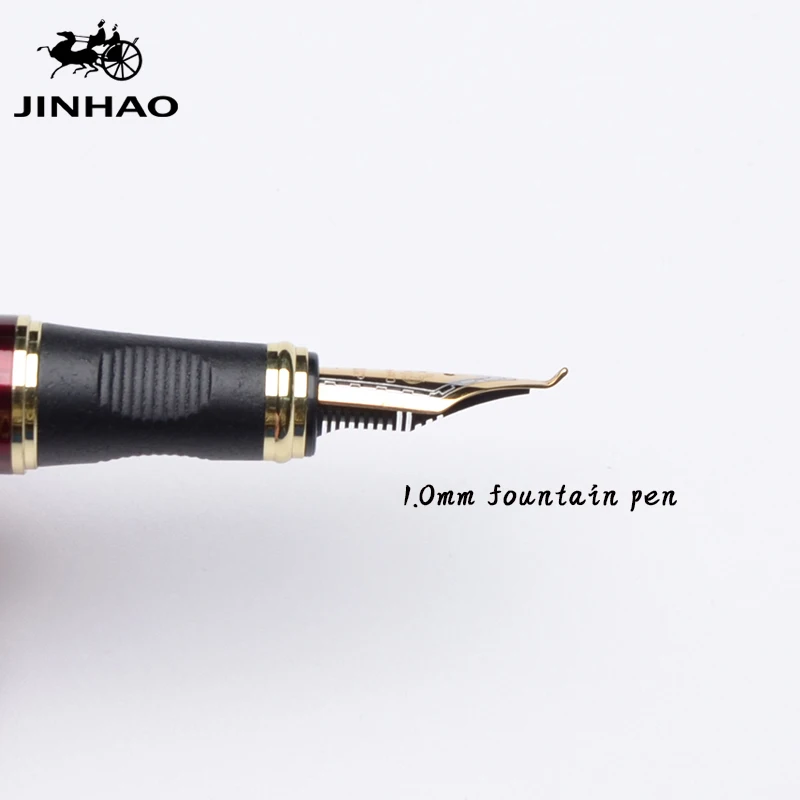 IRAURITA перьевая ручка Jinhao 450 металлические высококачественные чернильные ручки Caneta Tinteiro Pluma Fuente офисный подарок черный настраиваемый логотип