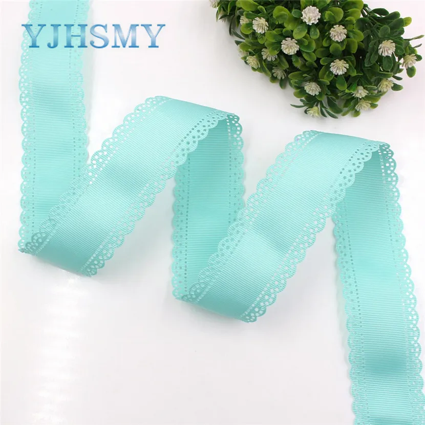 I-19407-894 YJHSMY I-19407-882, 5 ярдов, Горячая 38 мм полые цветы твердые корсажные ленты, материал "сделай сам", аксессуары для одежды - Цвет: I-19407-894