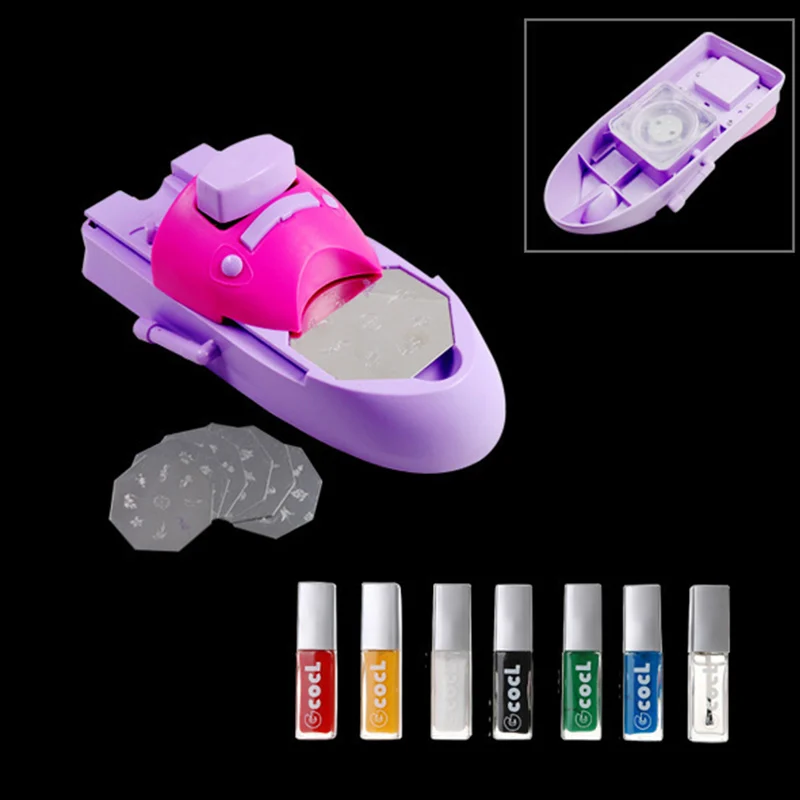 

Manicure Machine Diy Nail Printing Machine 6 Printing Plate Nail Art Equipment Manicure Pedicure Equipment Nails Art Nail Tools