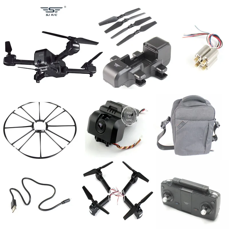 SJRC Z5 GPS RC Дрон оригинальные аксессуары корпус лопасти двигателя защитная рамка USB