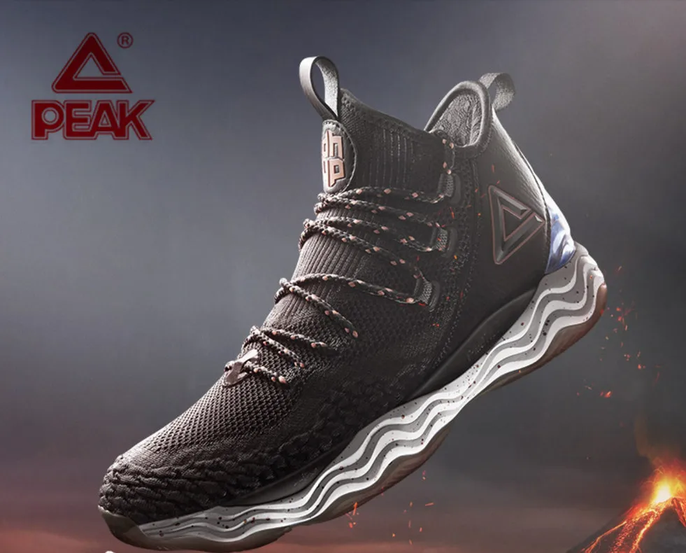 

Peak Howard four generations autumn and winter boots men's combat basketball shoes veneer magic sneakers
