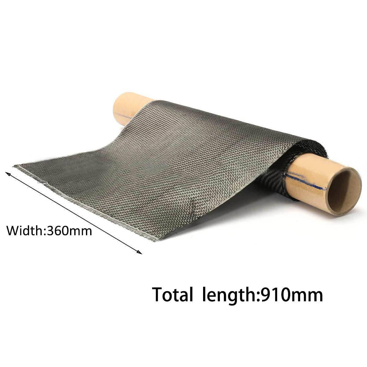 JX-LCLYL 3K Car Bicycle Decoration Carbon Fiber Cloth Tape Fabric Twill Weave 36x91cm
