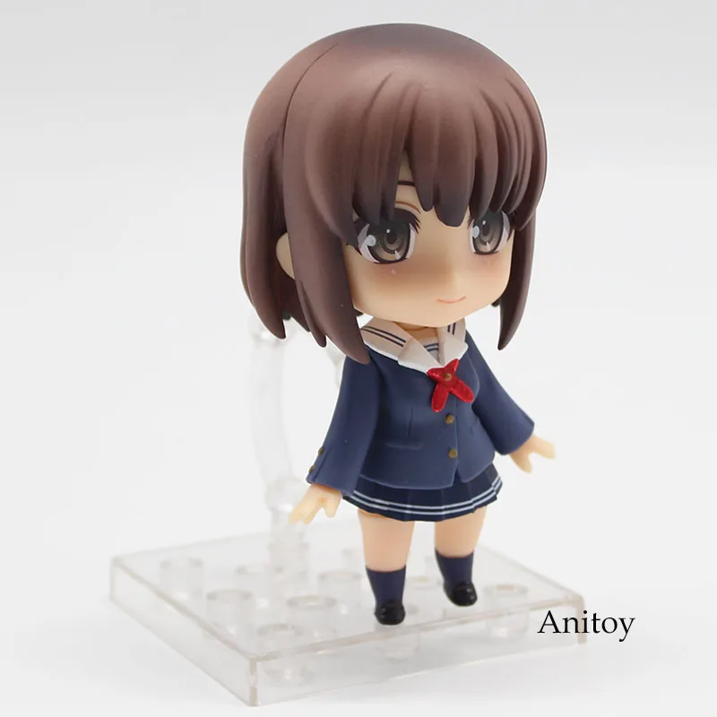 Аниме Saenai Heroine No Sodate-Kata. Плоский Kato Megumi Nendoroid 704 ПВХ фигурка коллекционная игрушка 10 см KT4132