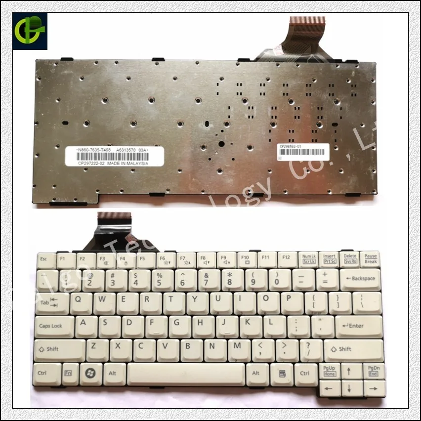  English Keyboard for Fujitsu CP191337-01 CP197145 CP209535 CP209540 CP211881 CP239610 CP242225 CP24