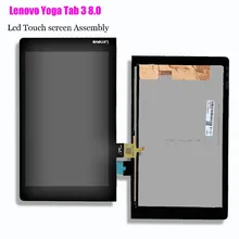 Для lenovo Yoga Tab 3 8,0 YT3-850M YT3-850F YT3-850L ЖК-дисплей Дисплей с Сенсорный экран дигитайзер в сборе оригинал