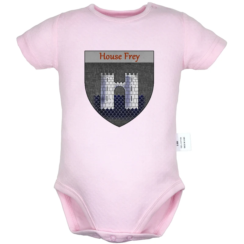 

Game of Thrones House Frey Sworn To Tully Sun of Winter Design Newborn Baby Bodysuit Suit Toddler Onsies Jumpsuit Cotton Clothes