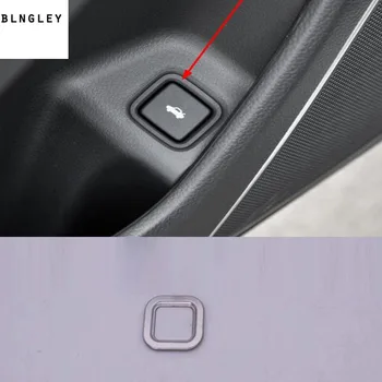 

1pc Car sticker Stainless steel rear trunk switch decoration cover for 2018 2019 HONDA Accord 10th MK10 car accessories