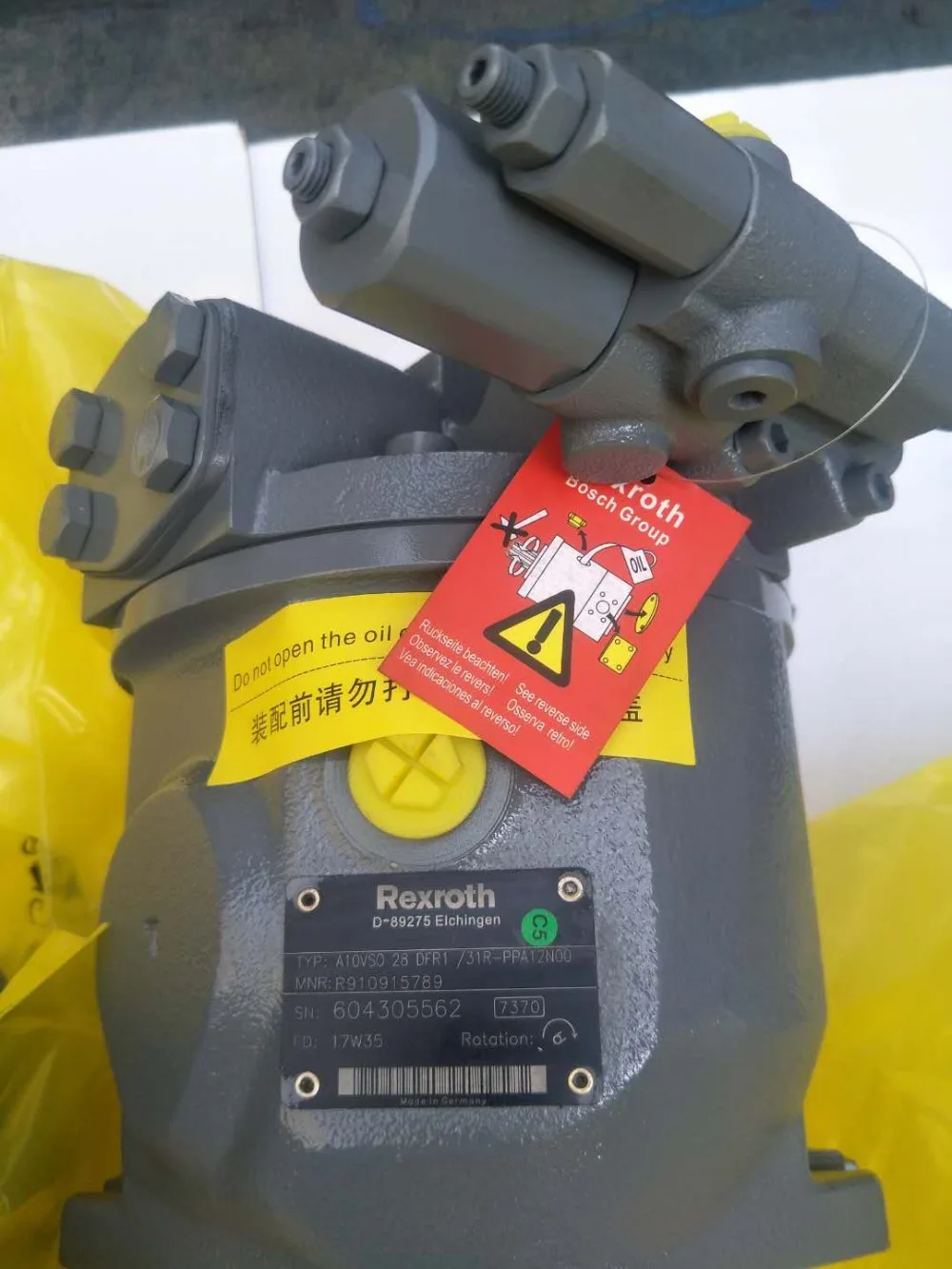 Rexroth A10VSO 28 осевой поршневой Переменный насос A10VSO28DFR1/31RPPA12N00 высокое давление 28 МПа~ 35 МПа плунжерный насос