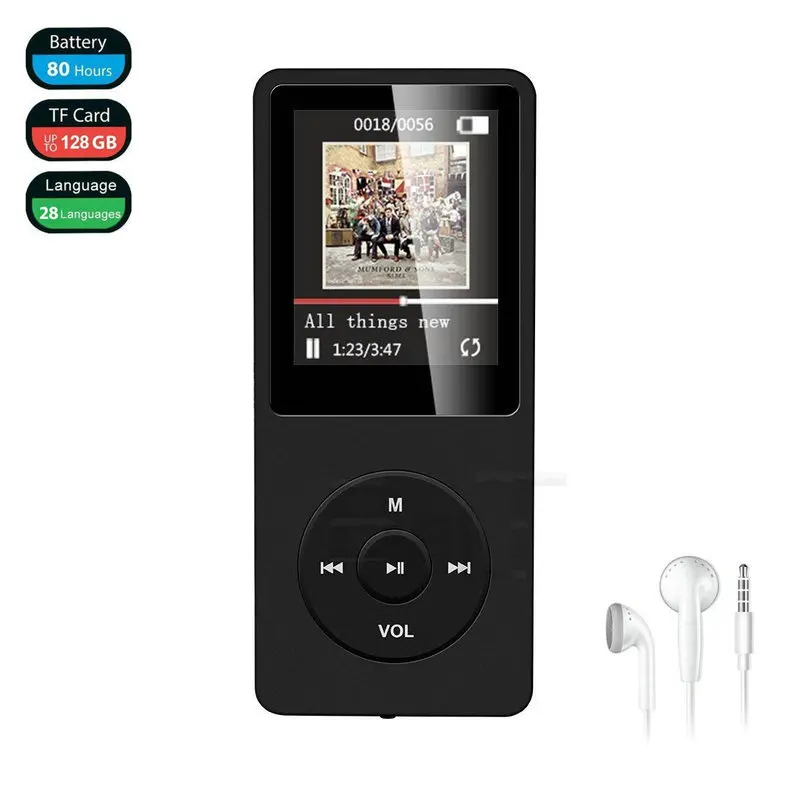 

Mini MP 3 player 16GB With Built-in Speaker USB MP3 Music Player with speaker 16GB player walkman FM Video Radio mp3