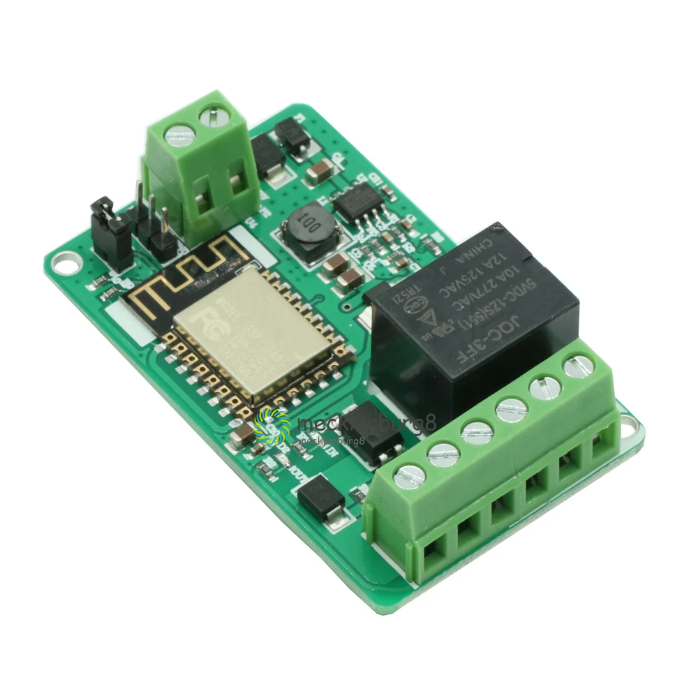 Сетевое релейное устройство ESP8266 модуль ESP-12F 10 А 220 В Wi-Fi с входом 4-слойная плата