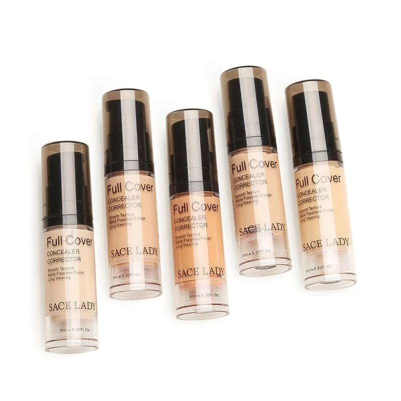 2019 Full Cover Liquid Concealer Makeup 6ml Eye Dark Circles Cream Face Corrector corrector maquillaje
