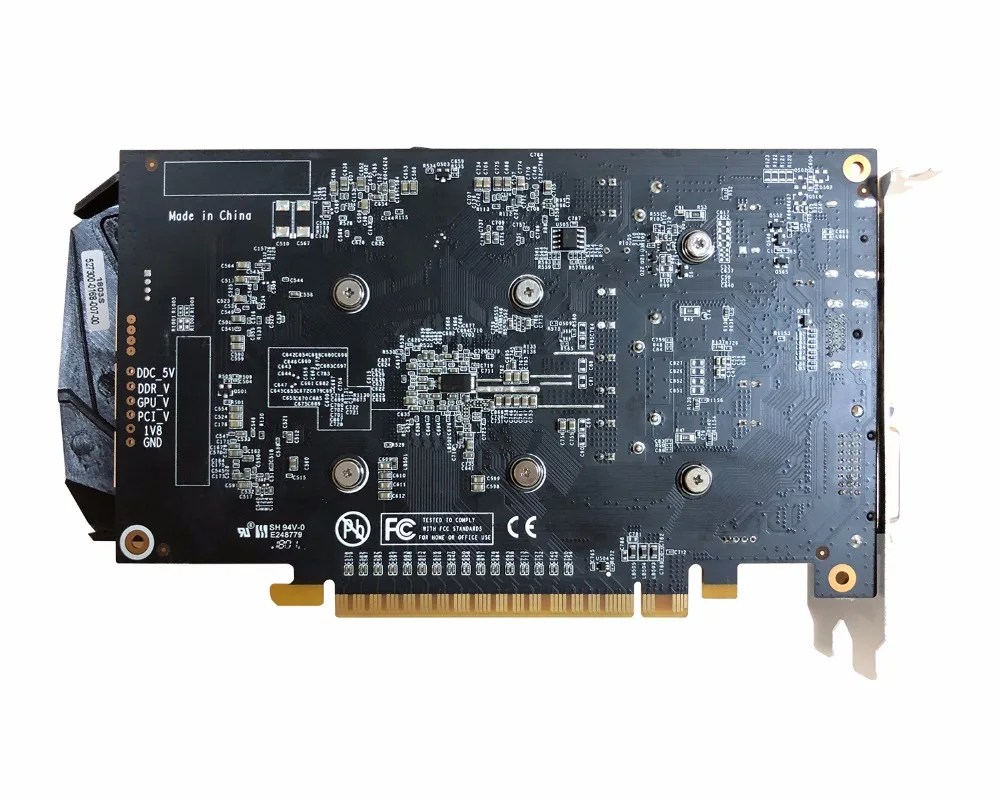 Видеокарта PCI E GDDR5 видеокарта Placa de для Nvidia GTX GTX1050TI 4 ГБ/4096 Мб|Графические карты| |