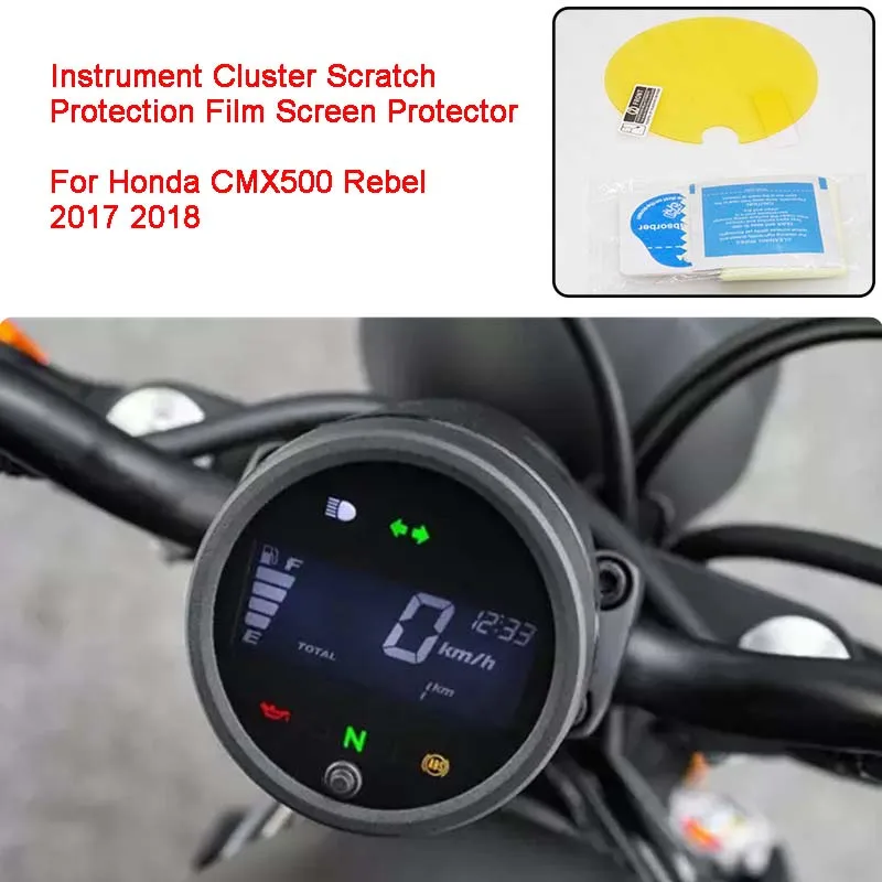 For Honda Cmx 500 Rebel 2017 2018 Motorcycle Instrument Cluster Scratch  Protection Film Screen Protector Blu-ray Cmx500 Rebel - Covers  Ornamental  Mouldings - AliExpress