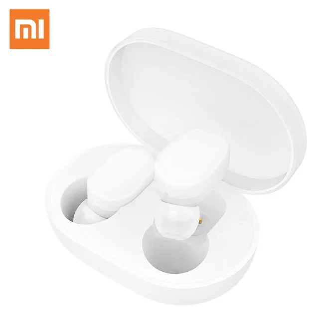 Умный Xiaomi Mi Bluetooth беспроводные наушники TWS наушники AirDots Молодежная версия стерео BT 5,0 в ухо наушники