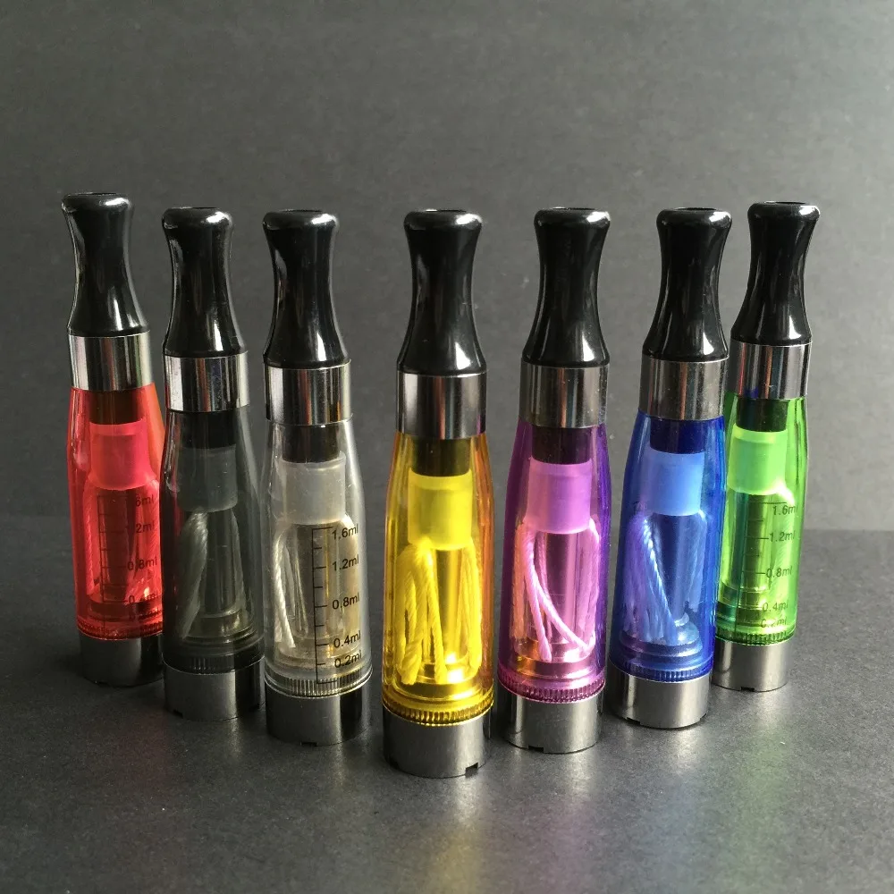 E-XY испаритель CE4 распылитель электронная сигарета Танк Clearomizer для эго EVOD Батарея Vape мод 1,6 мл 7 цветов - изображение
