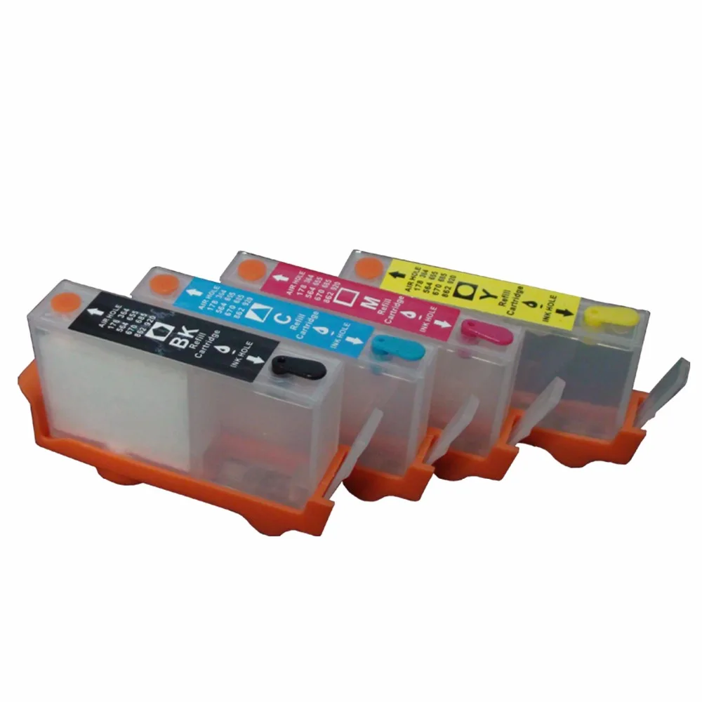 CEYE Refillable Ink Cartridge For HP178 3070A 3520 4620 5510 5520 5515 5521 6510 6520 6521 B010A B109A/N B209A B110AB 4PCS | Компьютеры и