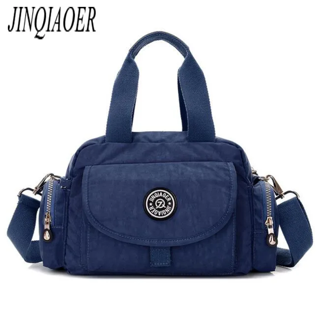 

JINQIAOER Women Messenger Bags Ladies Handbags Shoulder Bag for Women Waterproof Nylon Handbag Crossbody bolsas feminina 1302