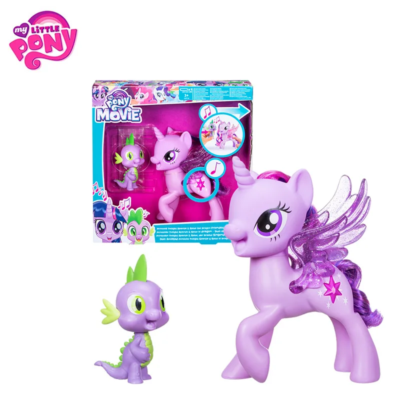 

Hasbro My Little Pony Movie&TV Toy Action Figure Toy Model Doll For Kids Twilight Sparkle & Spike Can Sing Together