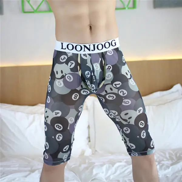 Фирменное Мужское нижнее белье, трусы, мужские сексуальные трусы, Cueca Masculina, u-образные трусы, мужские трусы на молнии, мужское нижнее белье, Ropa pants - Цвет: Gray Ball