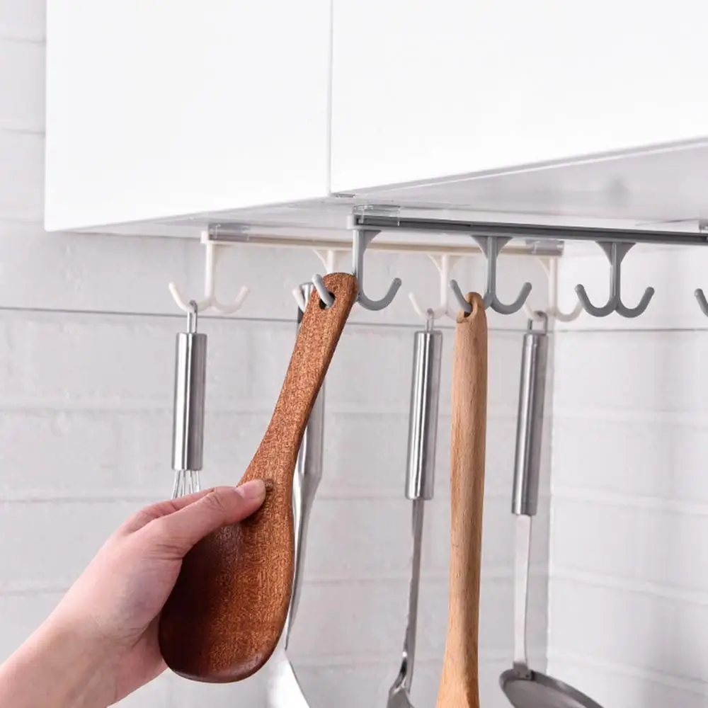 

Hanging Hooks Kitchen Cabinet Tissue Storage Rack Cupboard Cup Cooker Towel Storage Holder Dish Hanger Shelf Bathroom