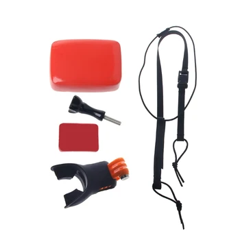 

Soft silicon Surfing Shoot Surf Dummy Bite Mouth Grill Mount For GoPro Hero 5 4 3 2 SJCAM Kit