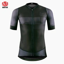

AOSTER 2017 Men's Cycling Short Jersey Pro Fit AOSTER N-FEEL Mesh fabric Breathable Road Bike MTB Short Sleeve Top Riding Shirt