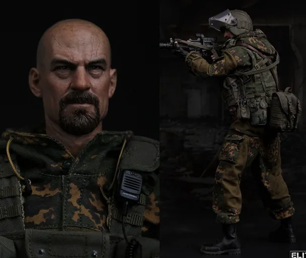 

1/6 scale Military figure doll  Russian special forces SPETSNAZ IN DAGESTAN 12" action figures doll Collectible figure model toy