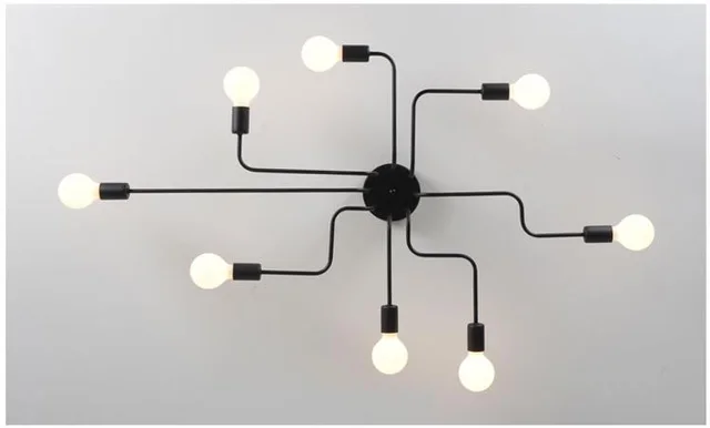 Nowoczesny LED sufitowy żyrandol oświetlenie salon sypialnia żyrandole Creative Home Lighting oprawy Darmowa wysyłka -