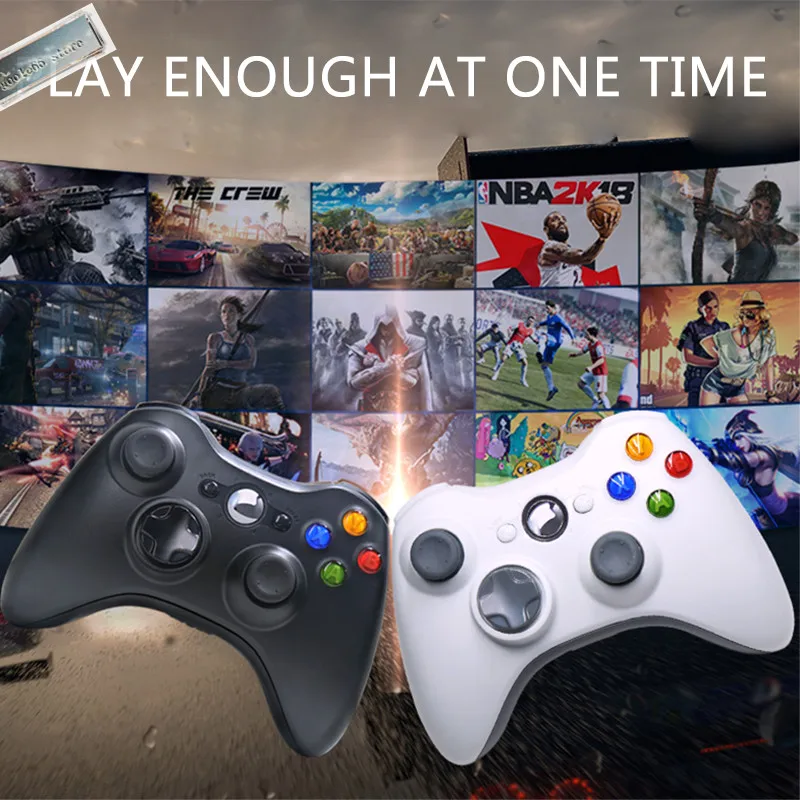 Nuovo Controller Bluetooth Wireless/Cablato Per Joystick Gamepad Xbox 360 Per X Box 360 Jogos Controle Win7/8/10 Pc Game Joypad