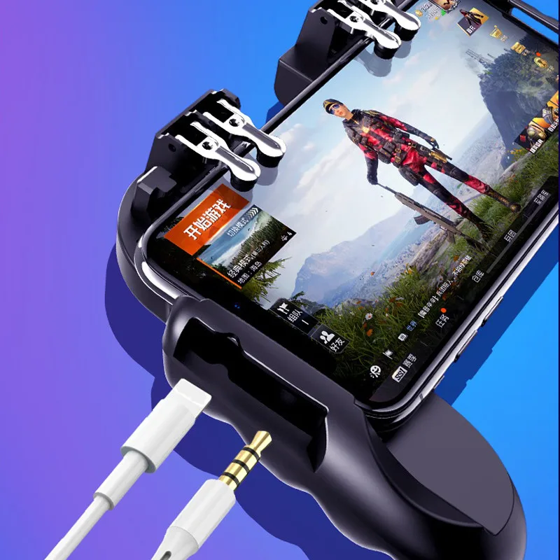Мобильный контроллер геймпад охлаждающий вентилятор для iOS Android Samsung 6 пальцев