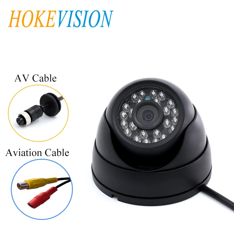 

HOKEVISION Night Vision Waterproof IP67 inside Bus/Vehicle/Car camera Wide Angle front rear view Surveillance camera