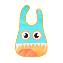 1 шт. детские нагрудники для кормления водонепроницаемый слюнявчик полотенце мультфильм полотенца с фигурками животных мягкие абсорбирующие Слюнявчики