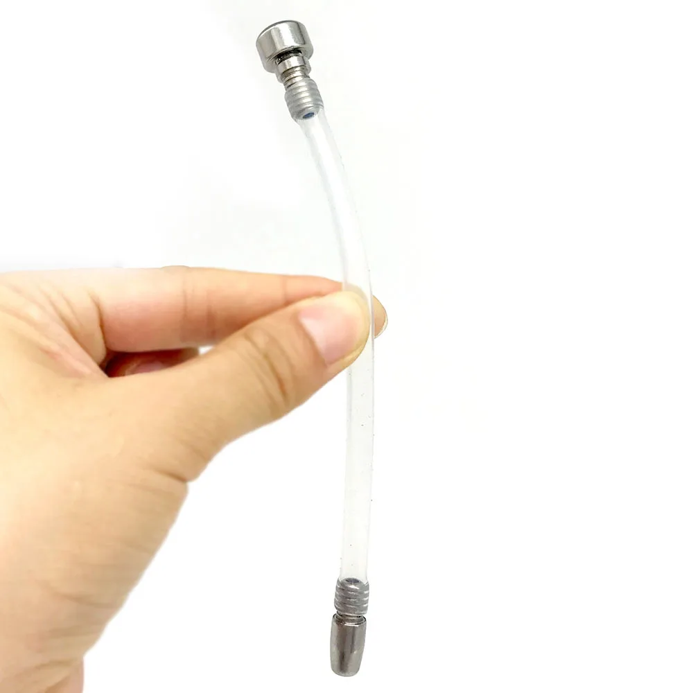 Silicone Urinary Catheter Chastity Metal Plug Insert Penis Urethral Orifice Male Cock Ring Masturbator Sex Toy For Man